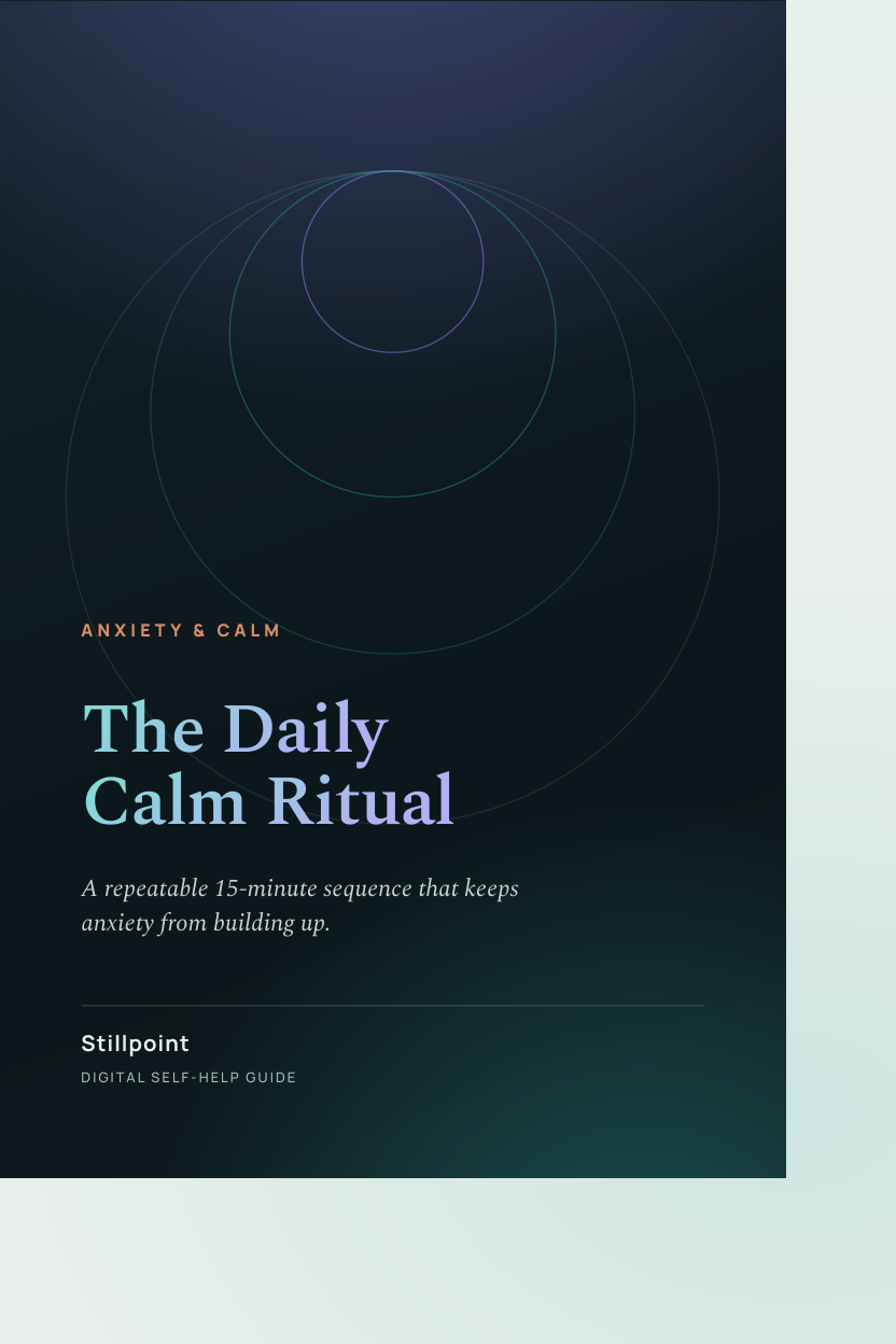 Cover of the The Daily Calm Ritual ebook